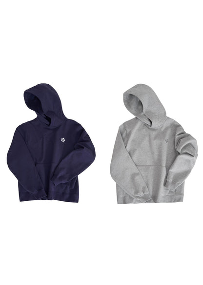 Embroidered Oversize Boxy Hoodie - Rick Circus