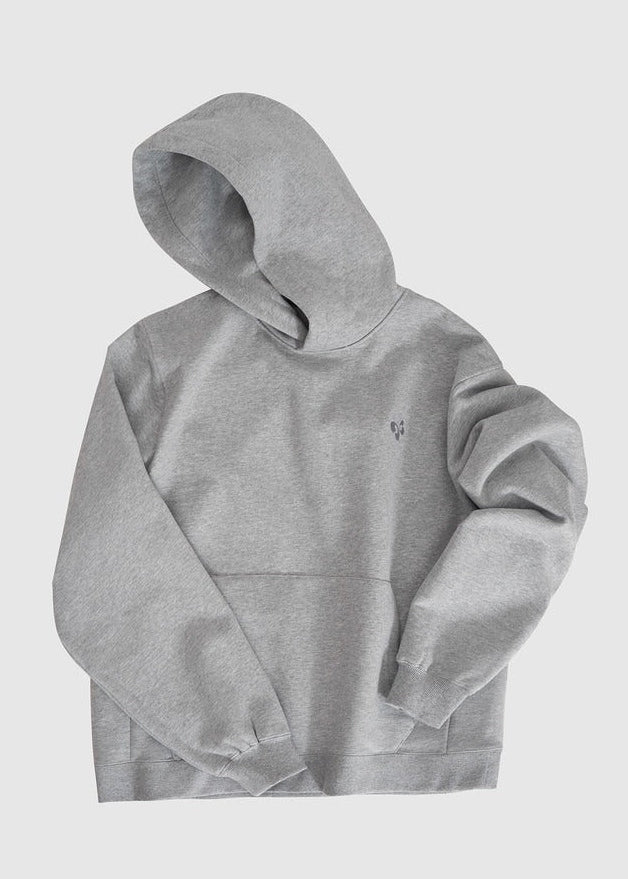 Embroidered Oversize Boxy Hoodie - Rick Circus