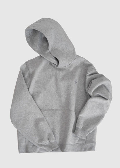 Embroidered Oversize Boxy Hoodie - Rick Circus