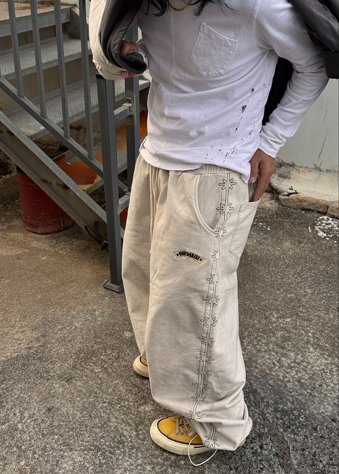 Embroidered Sweatpants - Rick Circus