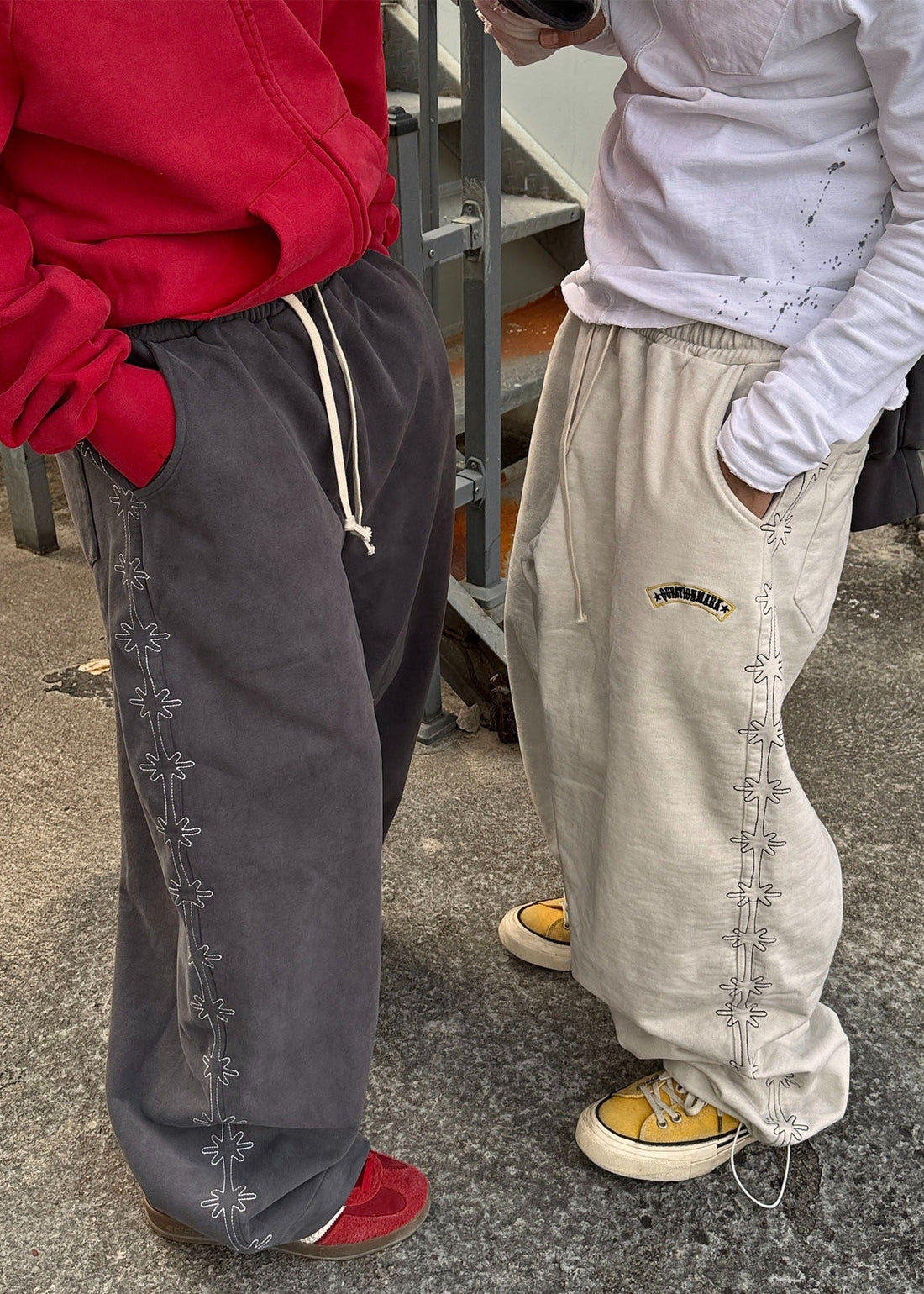 Embroidered Sweatpants - Rick Circus