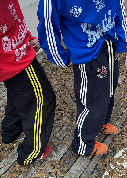 Embroidered Track Pants - Rick Circus