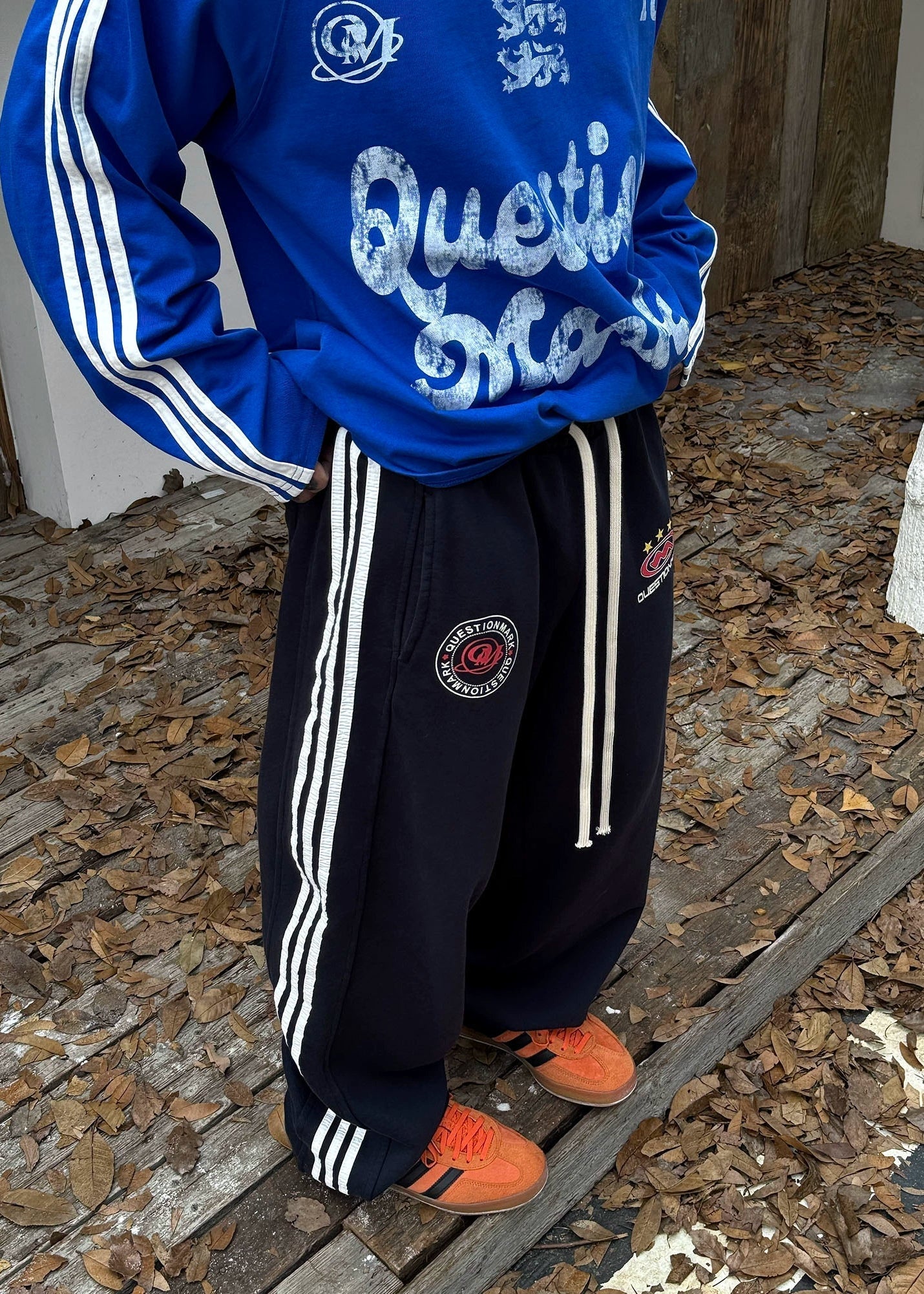 Embroidered Track Pants - Rick Circus