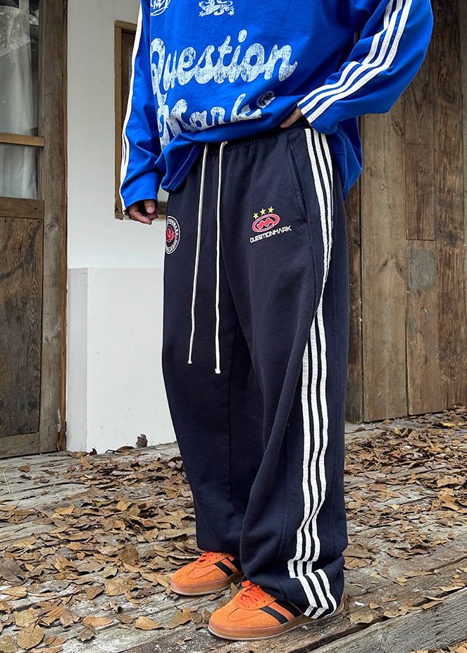 Embroidered Track Pants - Rick Circus