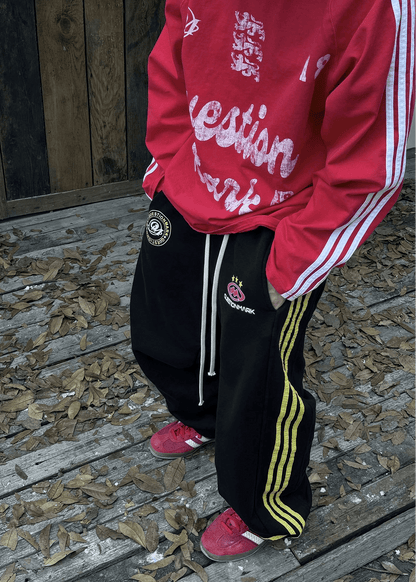 Embroidered Track Pants - Rick Circus