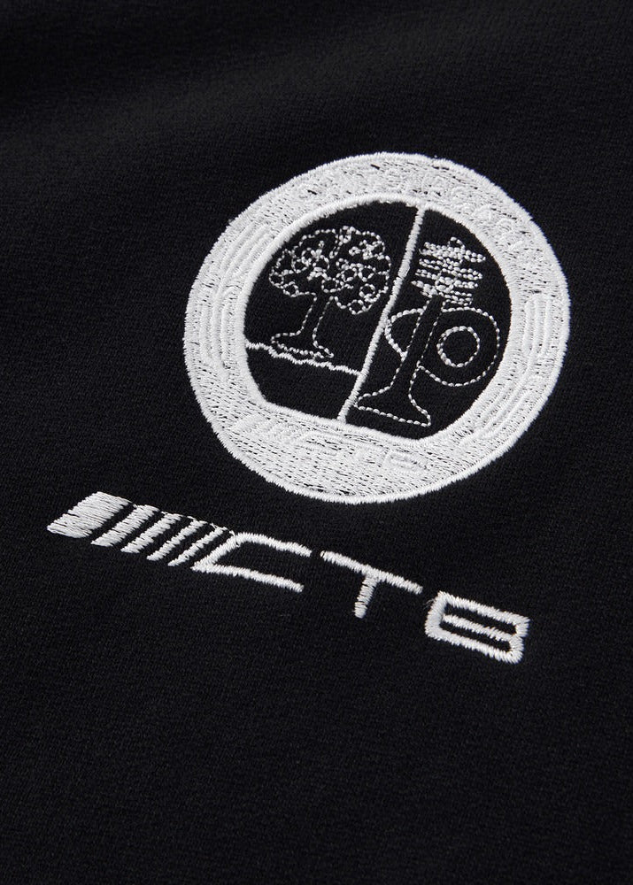 Embroidered Zip - Up Hoodie - Rick Circus