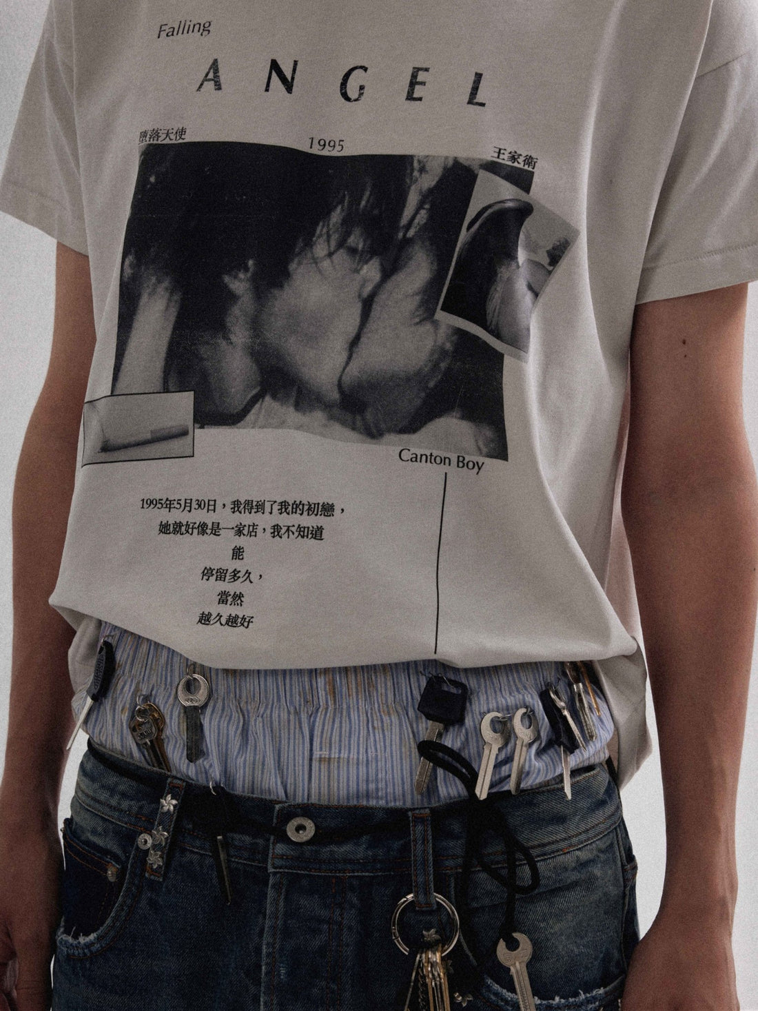 FALLING ANGEL Vintage Graphic Tee - Rick Circus