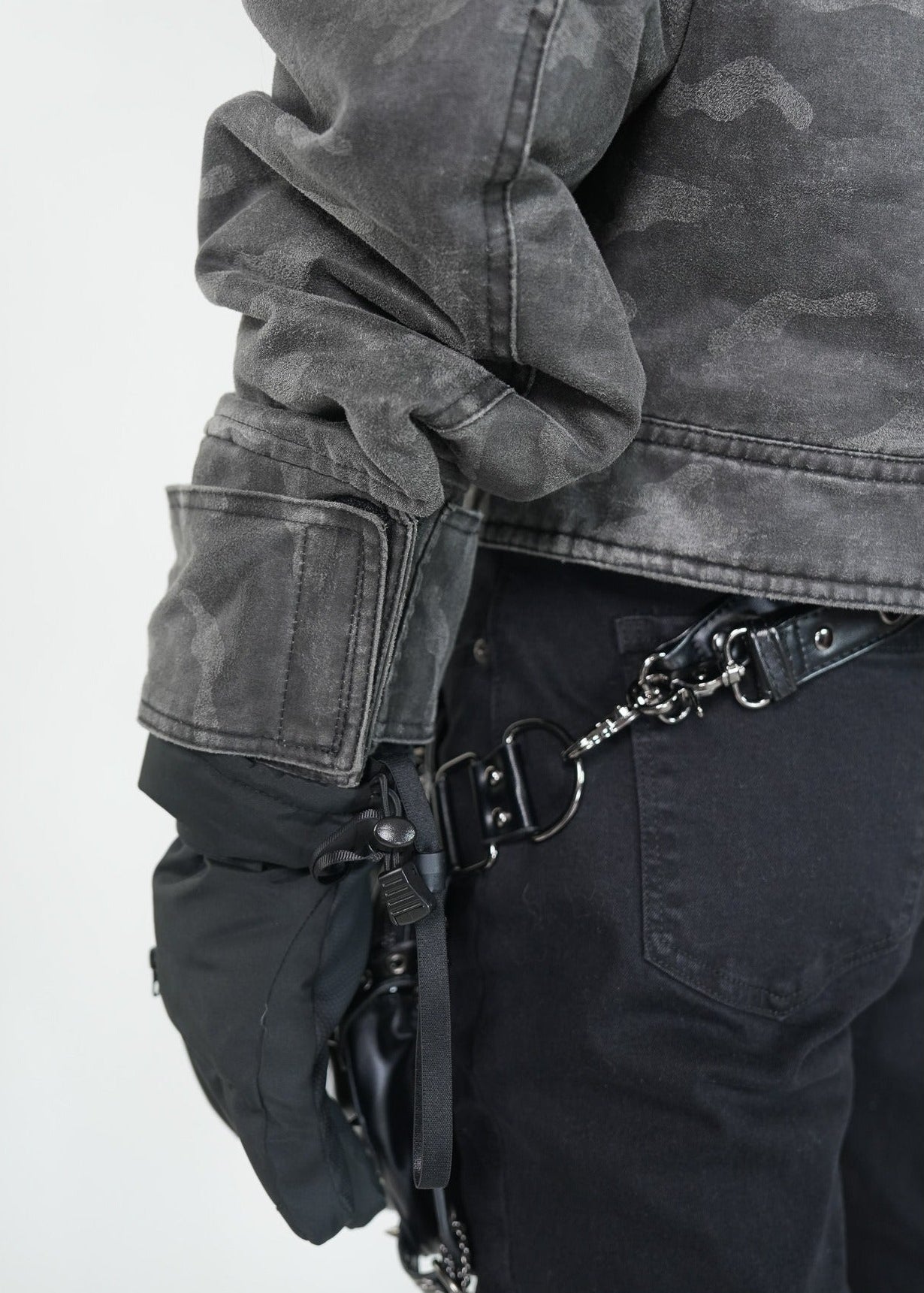 Faux Fur Collar Padded Jacket - Rick Circus