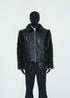 Faux Fur Panel PU Jacket - Rick Circus