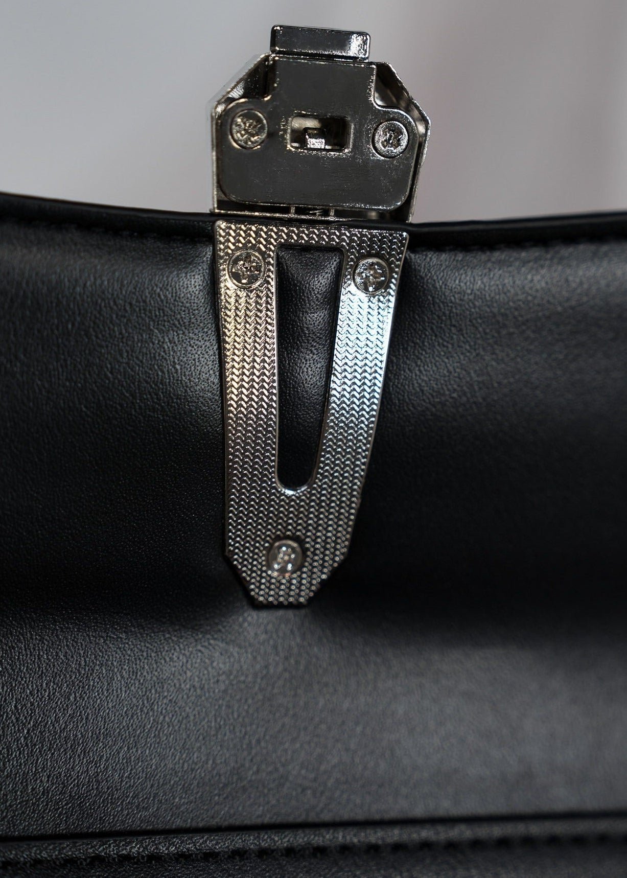 Faux Leather Baguette Bag - Rick Circus