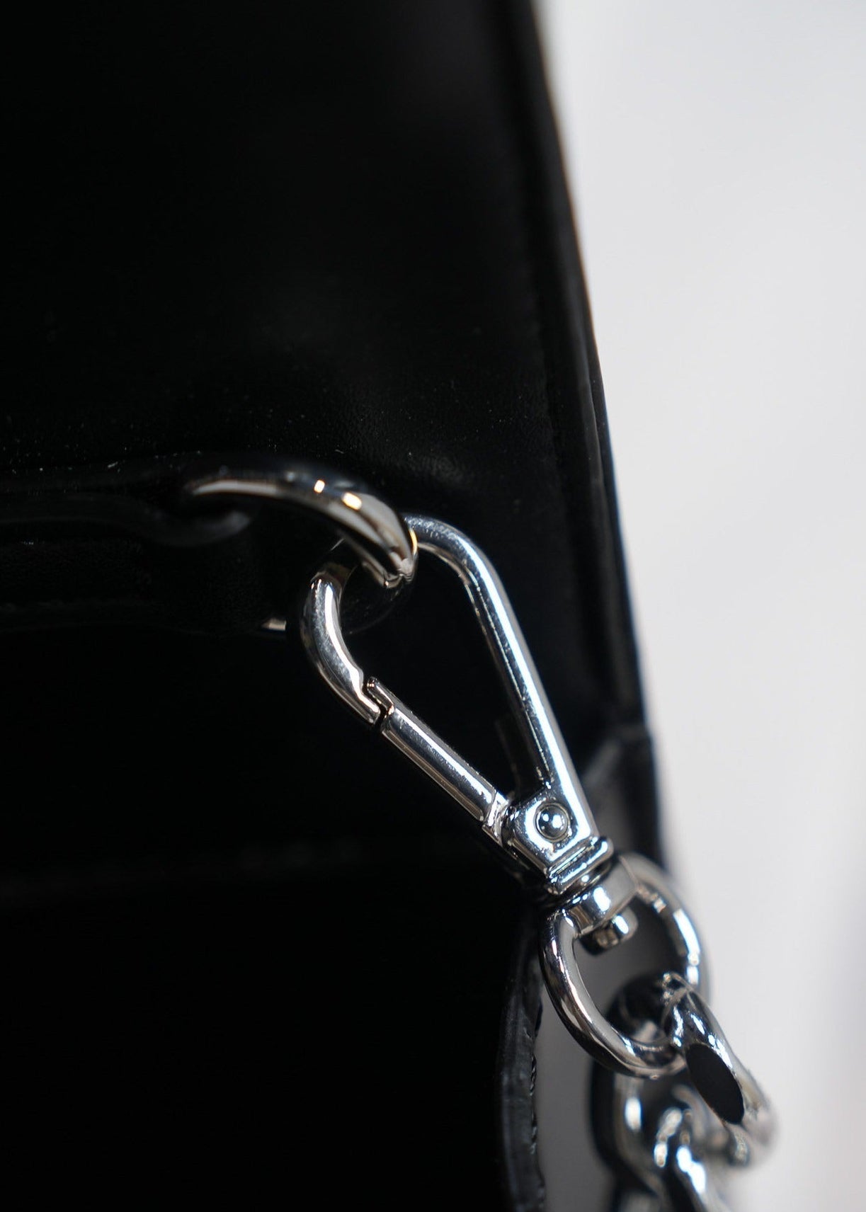 Faux Leather Baguette Bag - Rick Circus