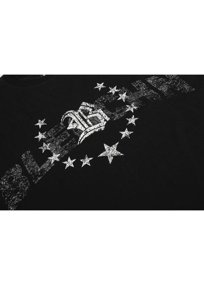 Faux Two - Piece Retro Street Tee - Rick Circus