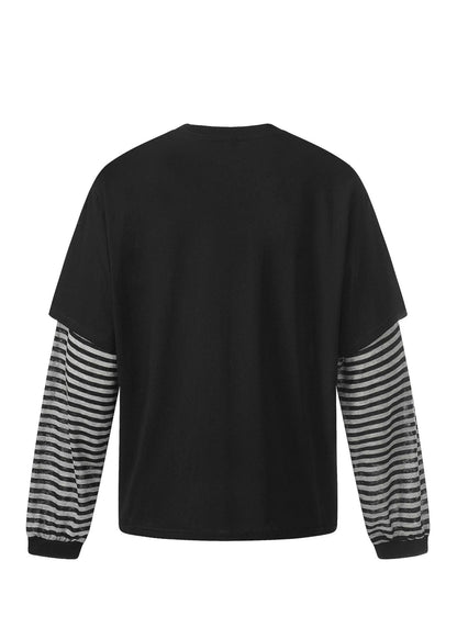 Faux Two - Piece Retro Street Tee - Rick Circus