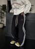 Five Stripe Wide - Leg Sweatpants - Rick Circus