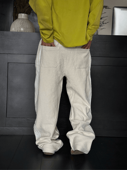 Five Stripe Wide - Leg Sweatpants - Rick Circus