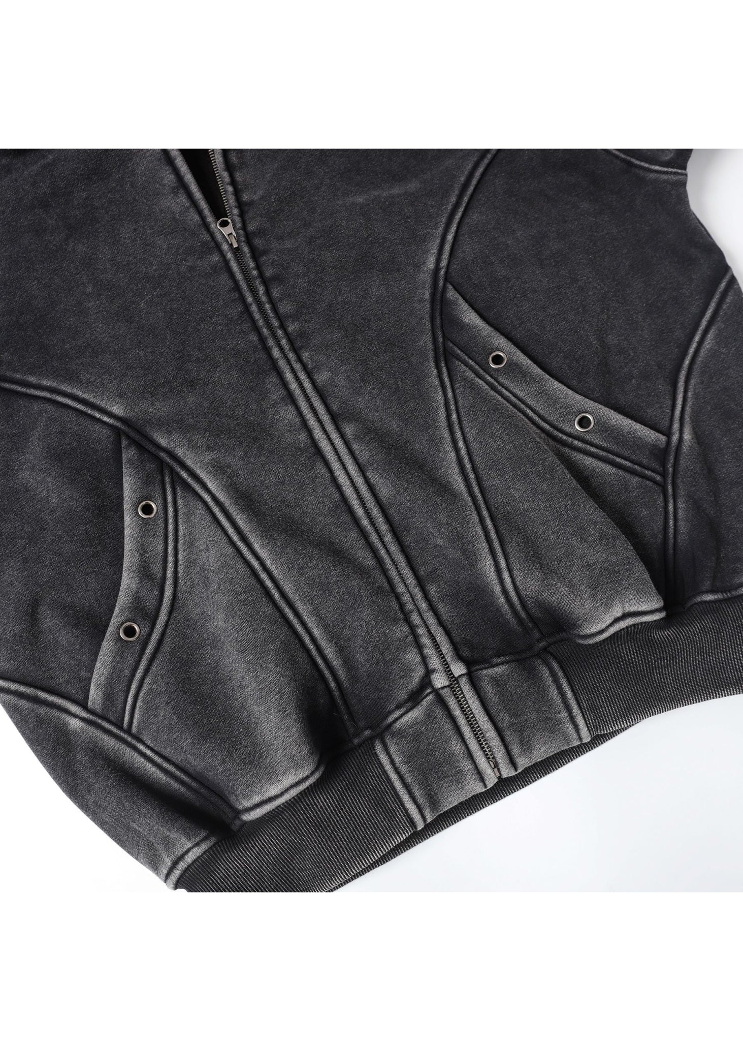 Fleece - Lined Zip Hoodie - Rick Circus