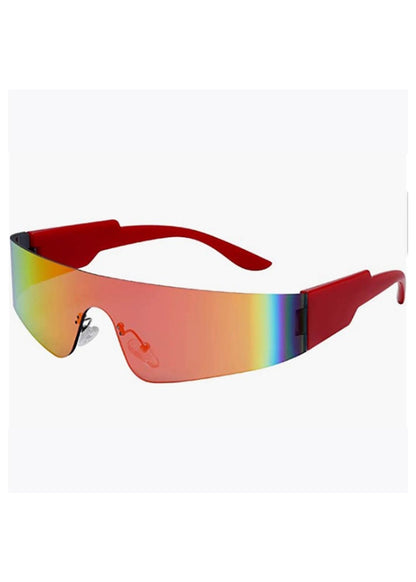 Futuristic Shield Sunglasses - Rick Circus