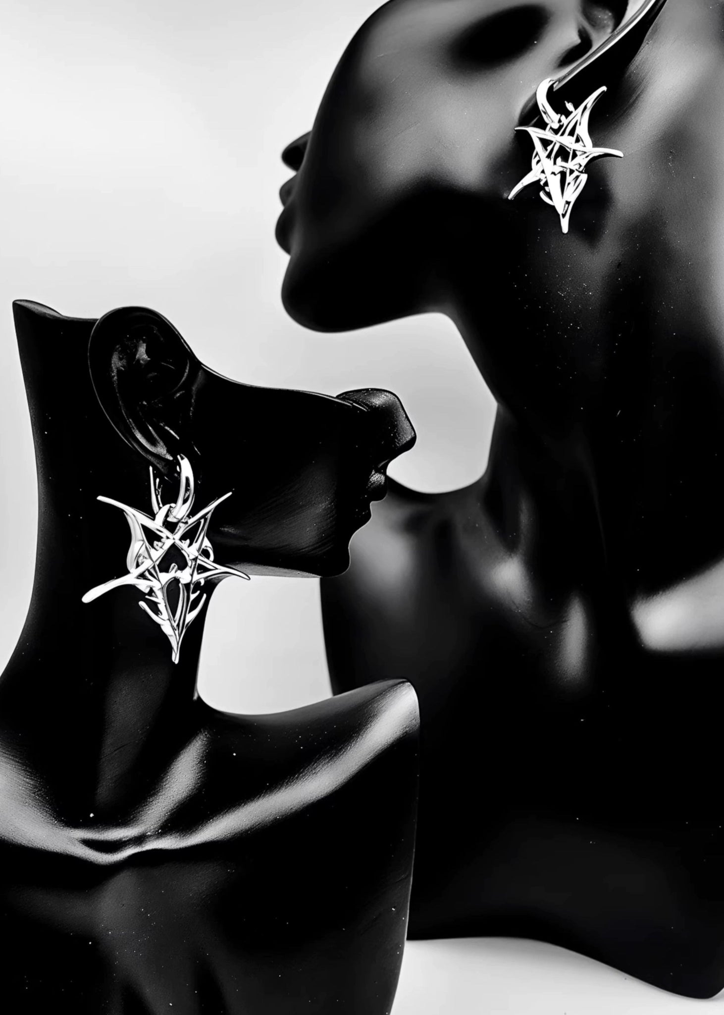 Geometric Starburst Earrings - Rick Circus