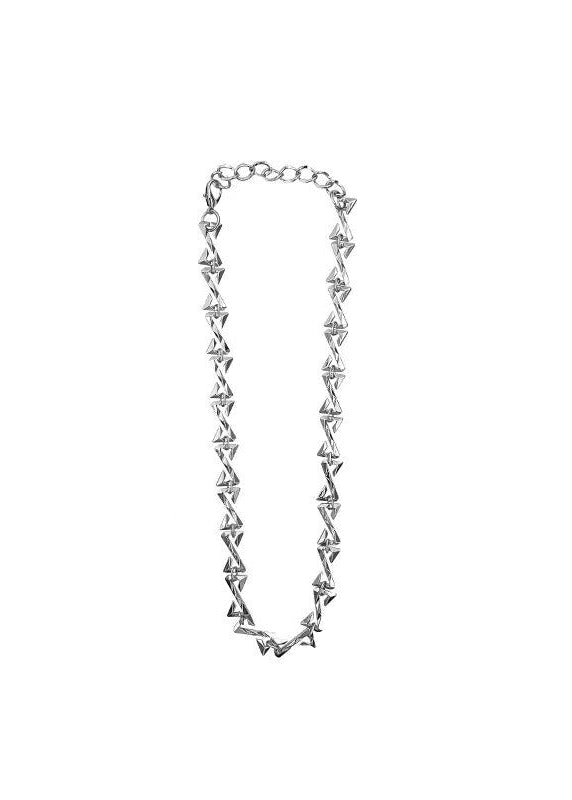 Geometric Z Chain Necklace - Rick Circus