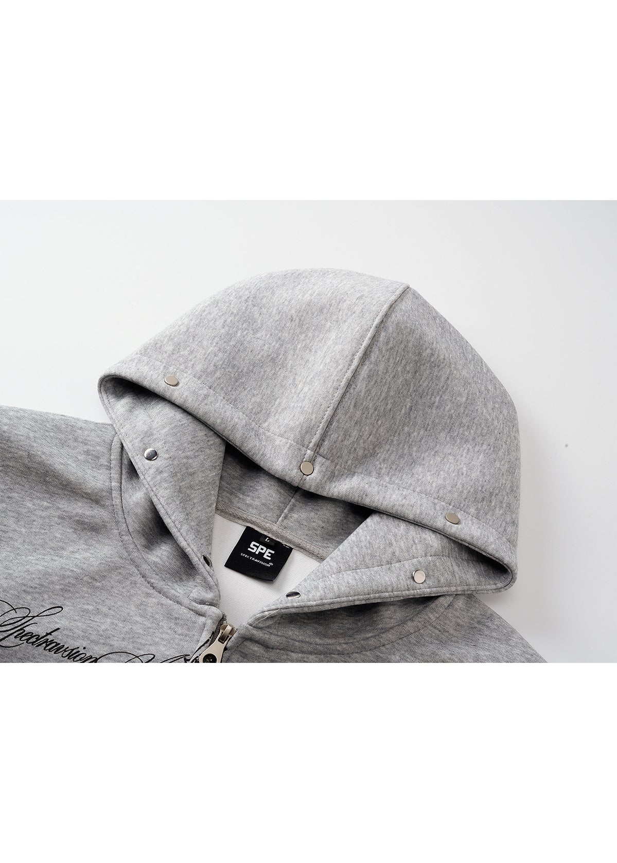 Gothic Cross Print Hoodie - Rick Circus