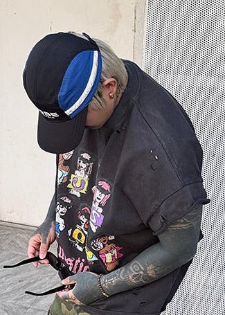 Graphic Cartoon Sleeveless T-Shirt - Rick Circus