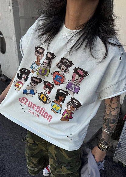 Graphic Cartoon Sleeveless T-Shirt - Rick Circus