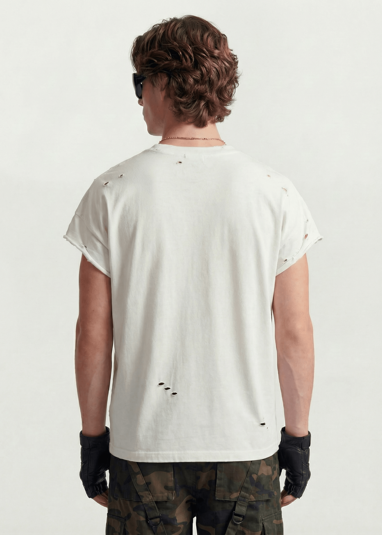 Graphic Cartoon Sleeveless T-Shirt - Rick Circus
