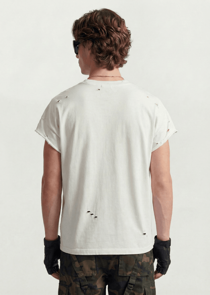 Graphic Cartoon Sleeveless T-Shirt - Rick Circus