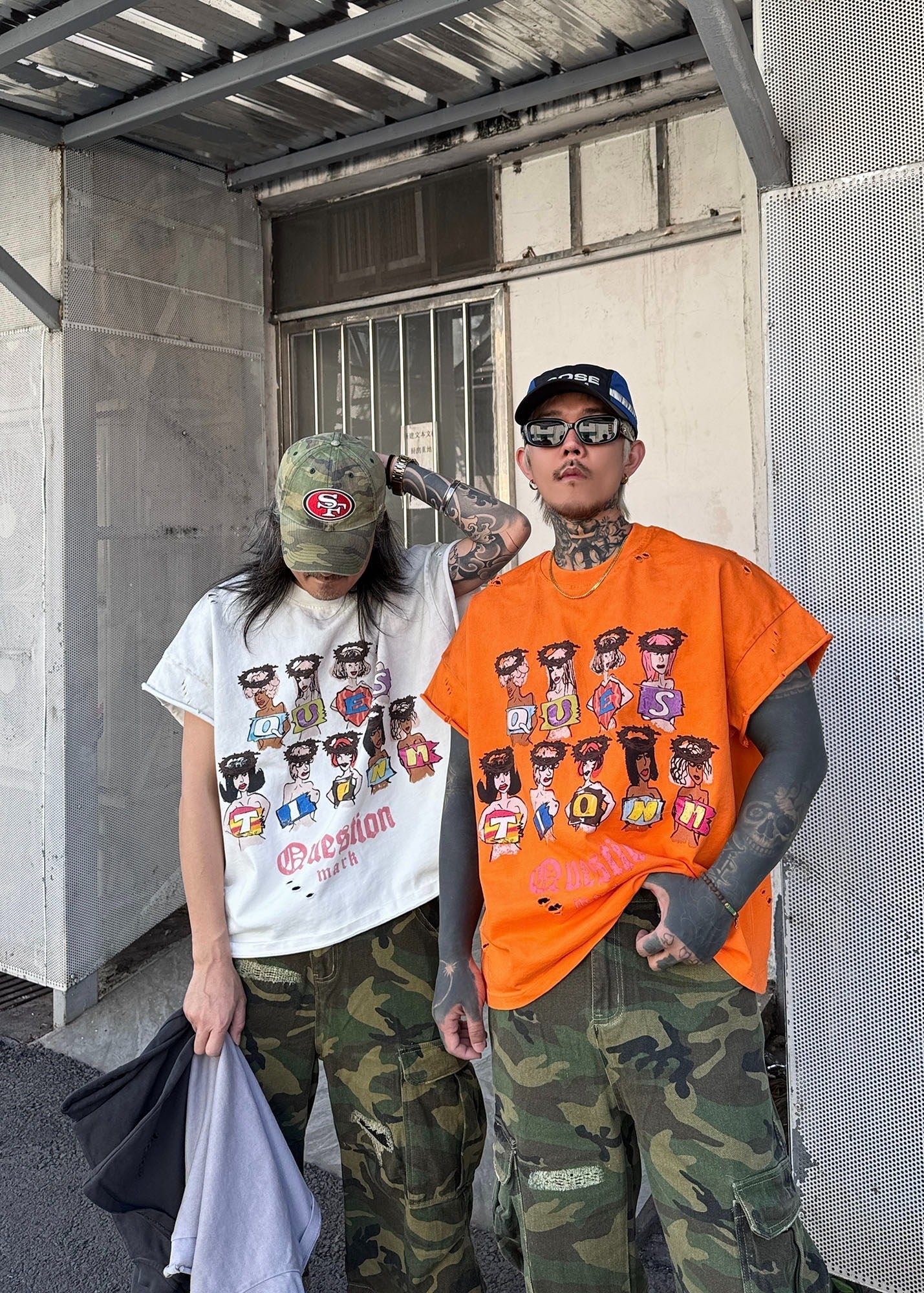 Graphic Cartoon Sleeveless T-Shirt - Rick Circus