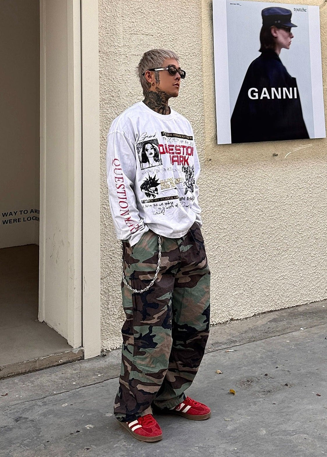 Graphic Long Sleeve T-Shirt - Rick Circus