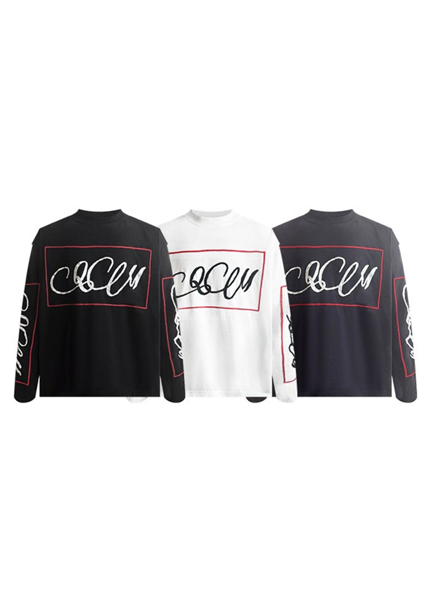 Graphic Oversized Long Sleeve T-Shirt - Rick Circus