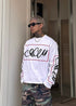 Graphic Oversized Long Sleeve T-Shirt - Rick Circus