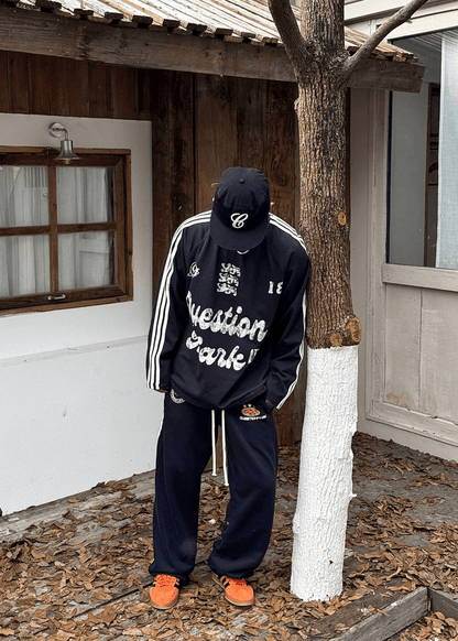 Graphic Stripe Sweatshirt - Rick Circus