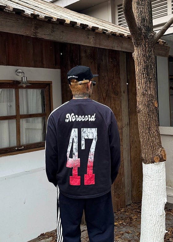 Graphic Stripe Sweatshirt - Rick Circus