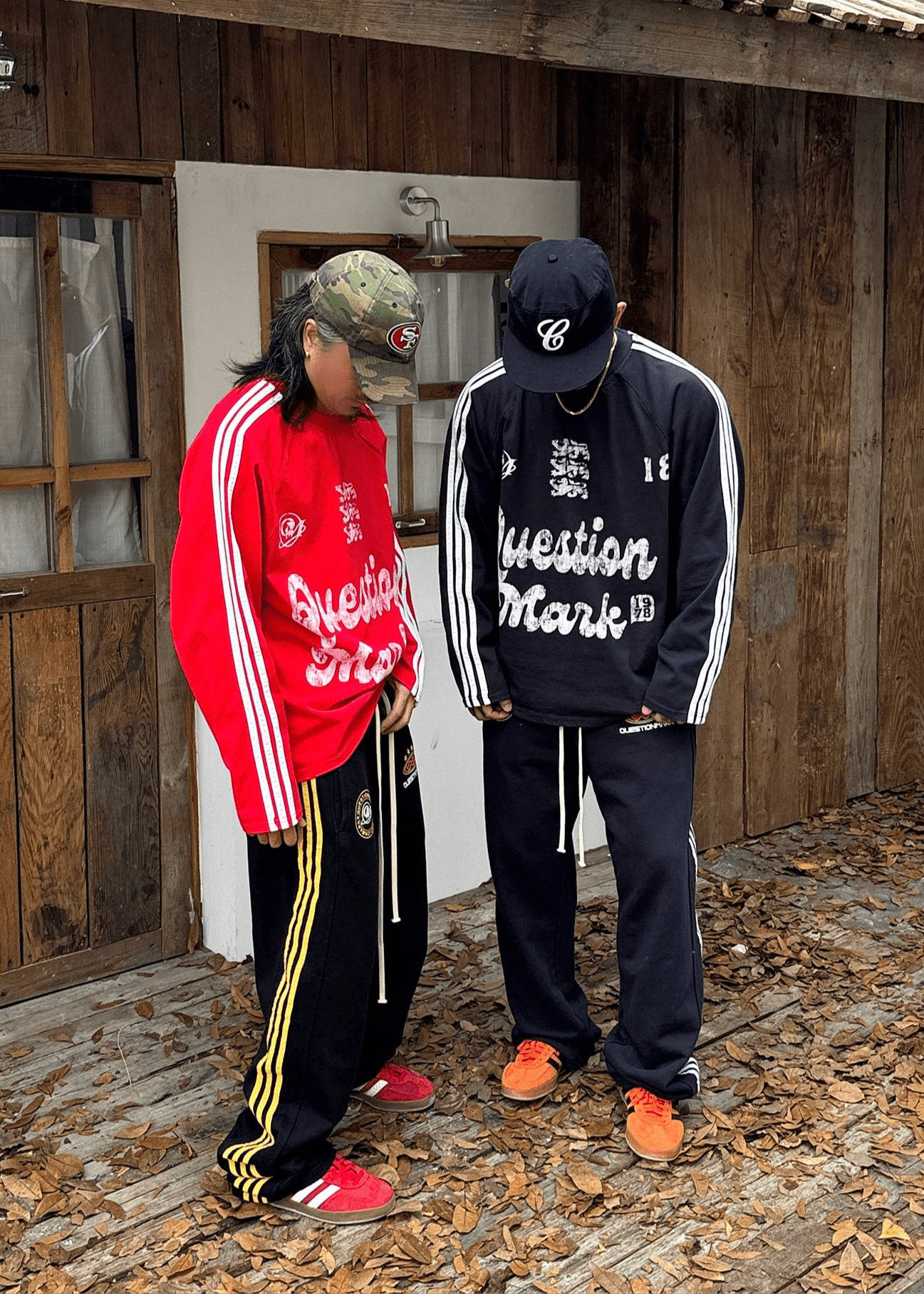 Graphic Stripe Sweatshirt - Rick Circus