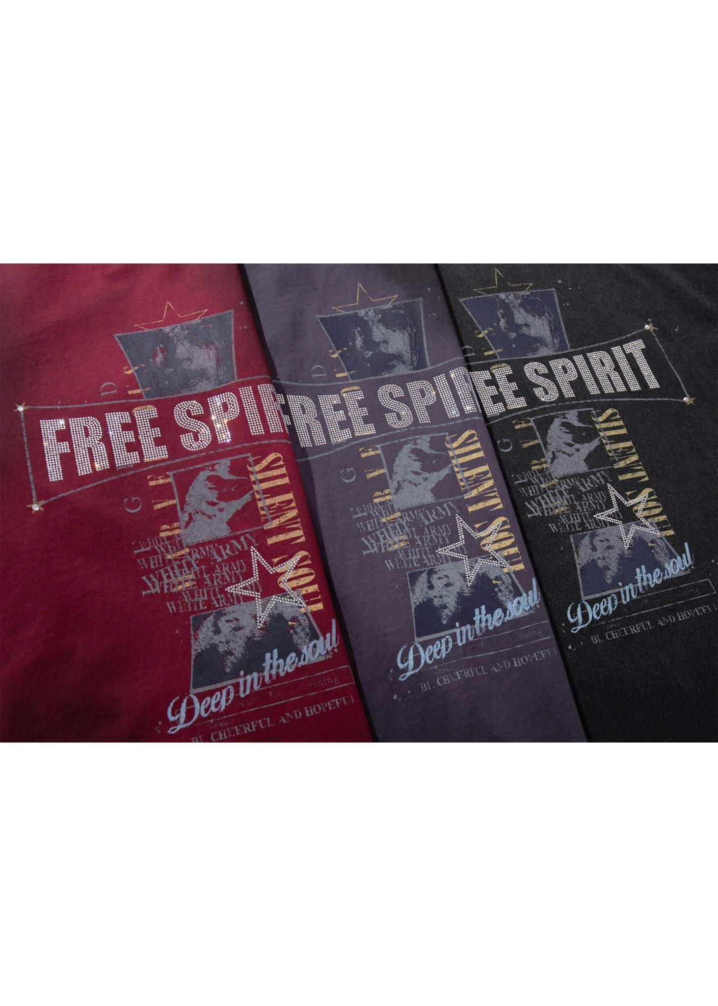 Grunge Cross Graphic Tee - Rick Circus