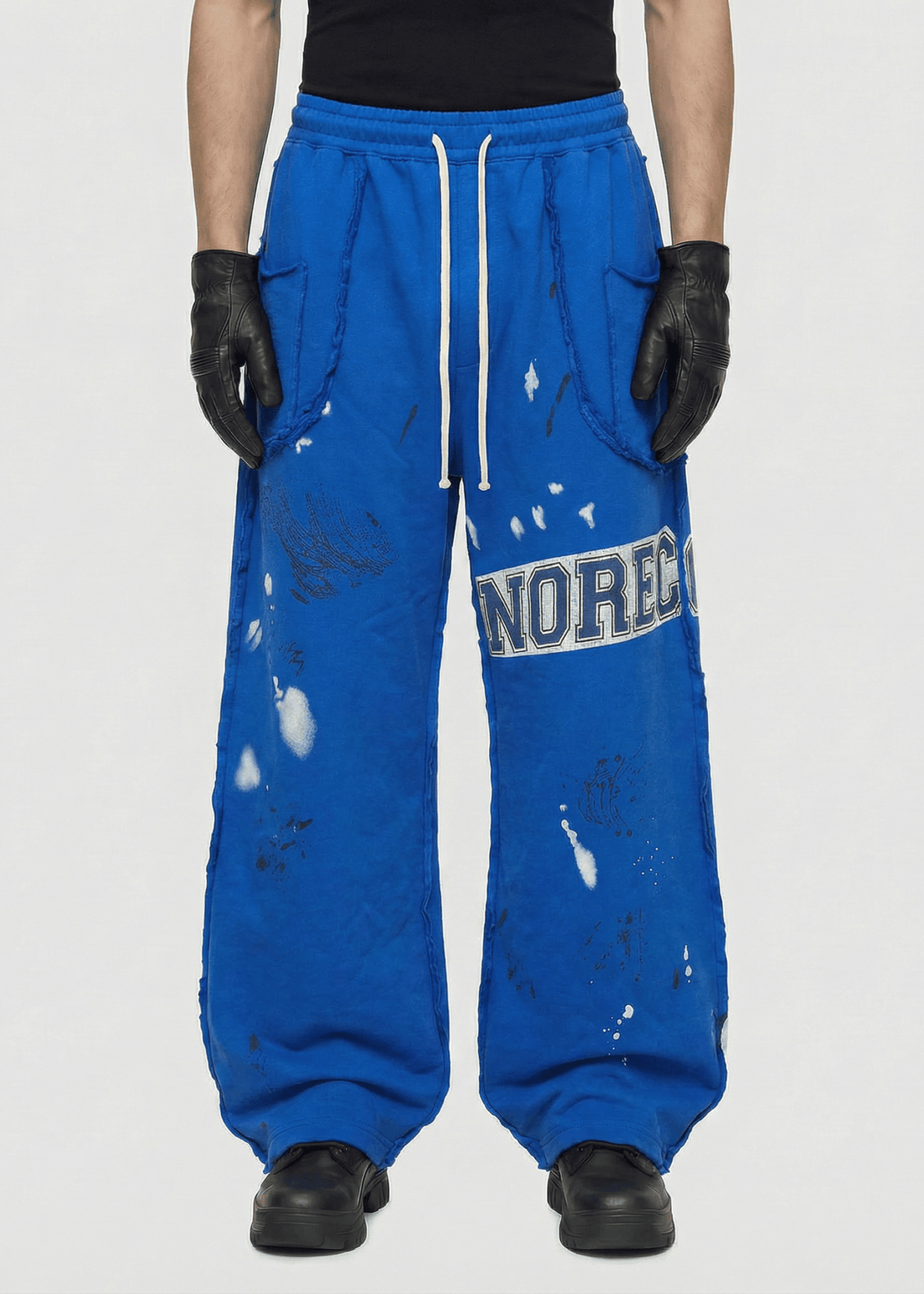 Heavyweight Cotton Graphic Sweatpants - Rick Circus