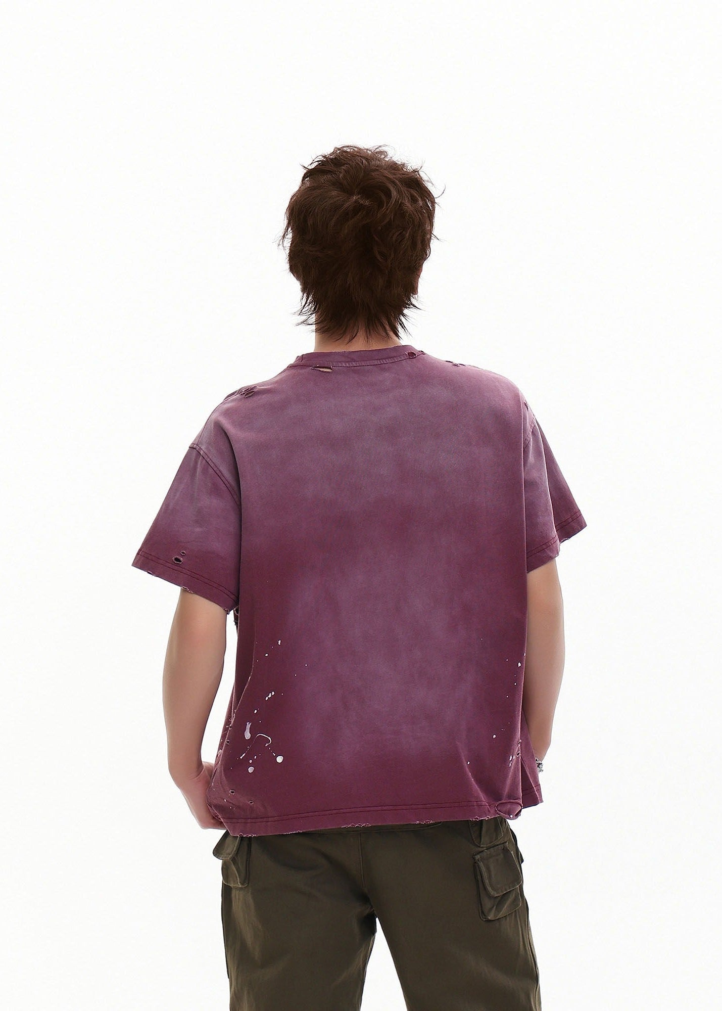 Heavyweight Distressed Graphic Tee - Rick Circus