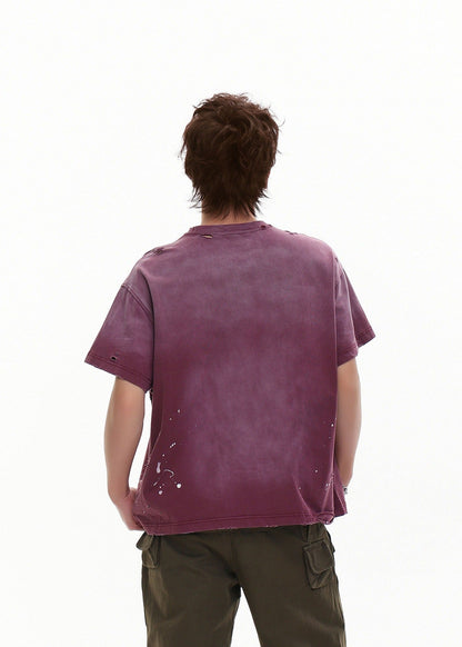 Heavyweight Distressed Graphic Tee - Rick Circus