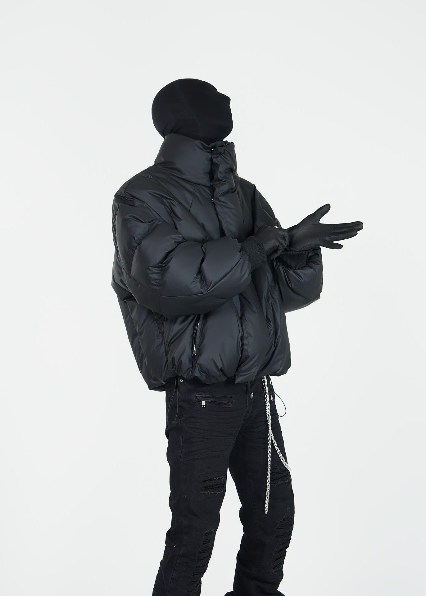 High - Neck Puffer Jacket - Rick Circus