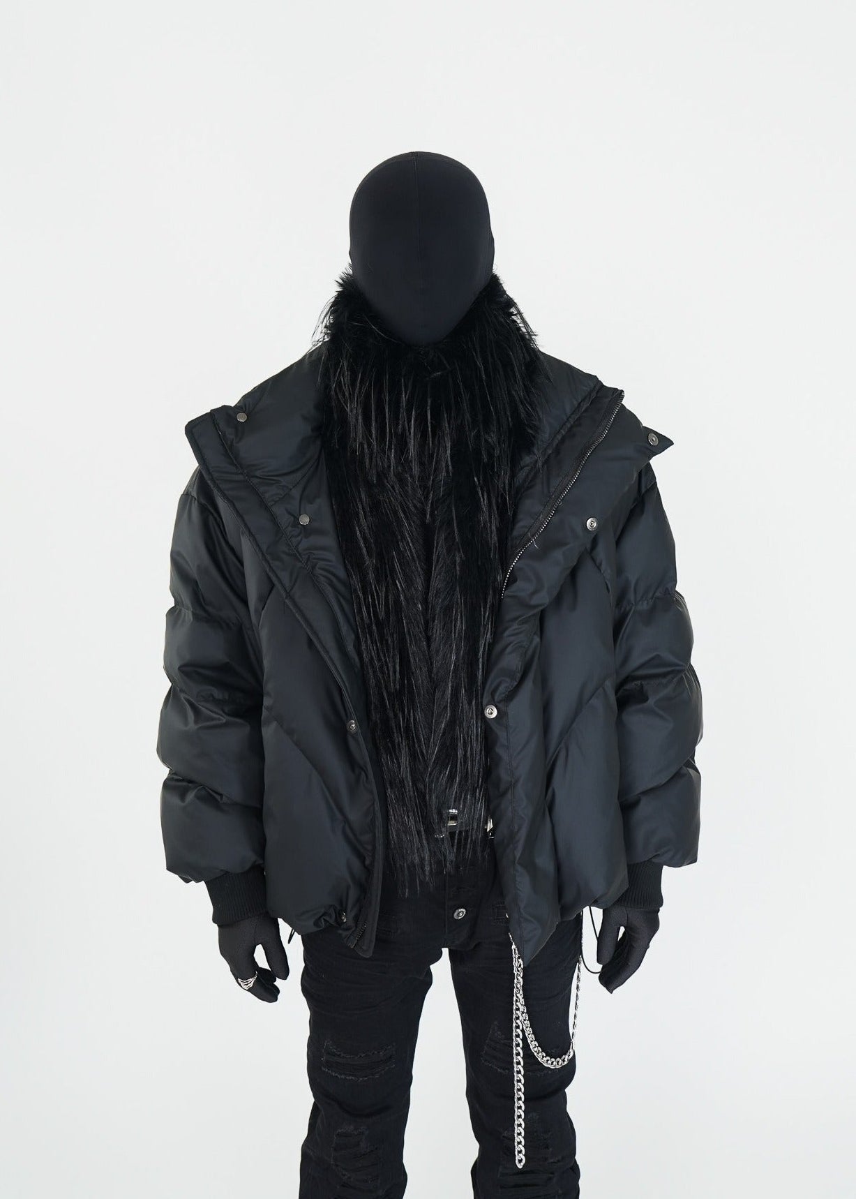 High - Neck Puffer Jacket - Rick Circus