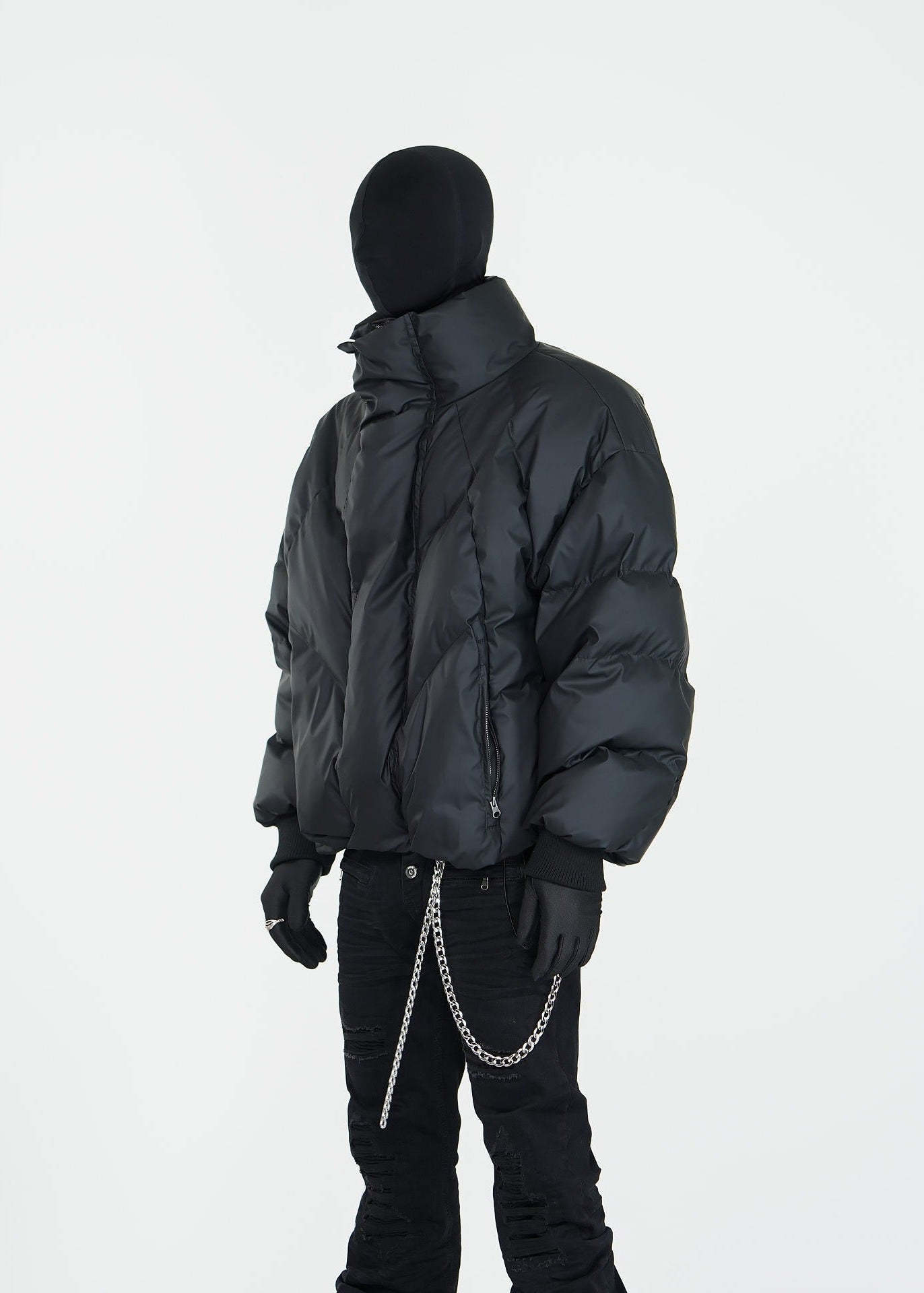 High - Neck Puffer Jacket - Rick Circus