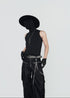 High - Neck Sleeveless Sculpting Turtleneck Top - Rick Circus