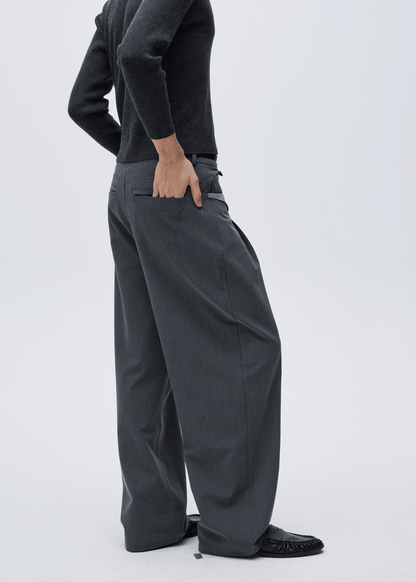 Houndstooth Pocket Wide - Leg Dress Pants - Rick Circus