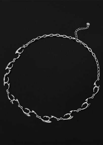 Irregular Metal Chain Necklace - Rick Circus