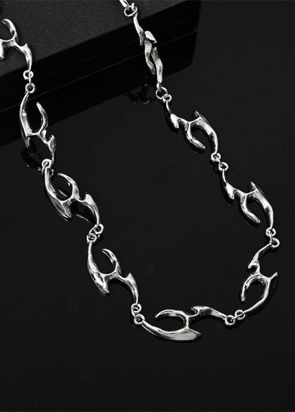 Irregular Metal Chain Necklace - Rick Circus