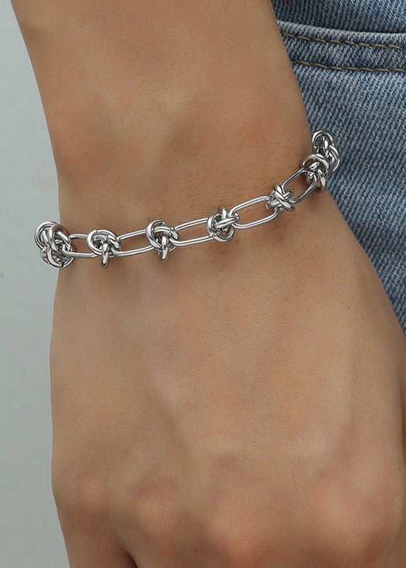 Knot Link Chain Necklace - Rick Circus