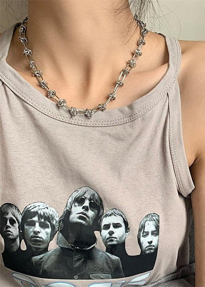 Knot Link Chain Necklace - Rick Circus