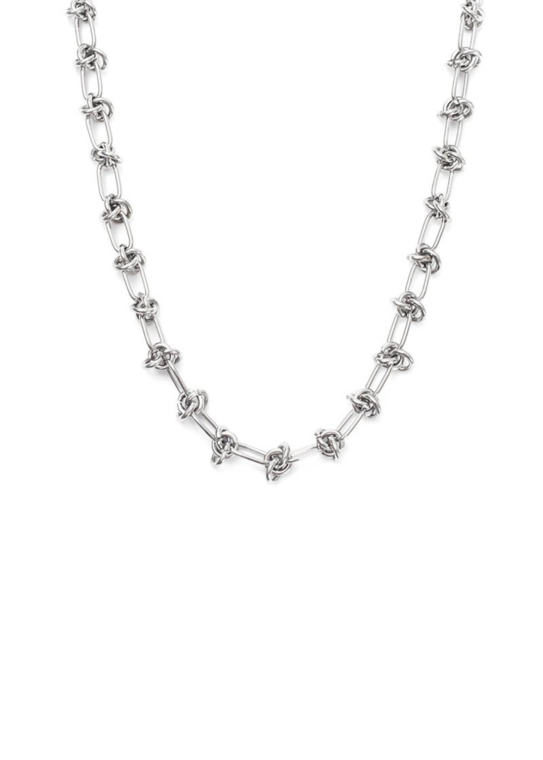 Knot Link Chain Necklace - Rick Circus