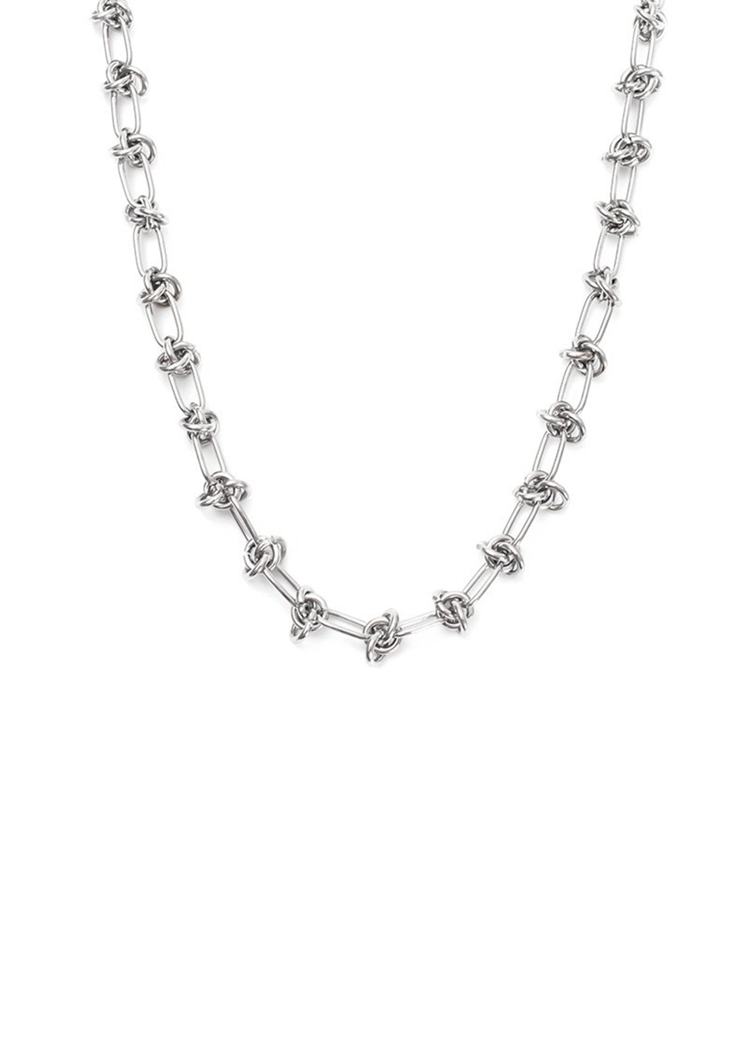 Knot Link Chain Necklace - Rick Circus